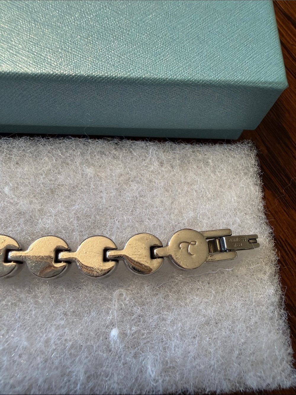 Touchstone Crystal Clear Crystal Bracelet in Silver/Grey Tone - Picture 3 of 3